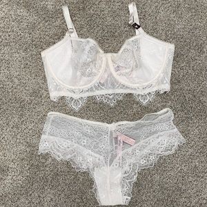 Victoria’s Secret Lace Bra and Panties